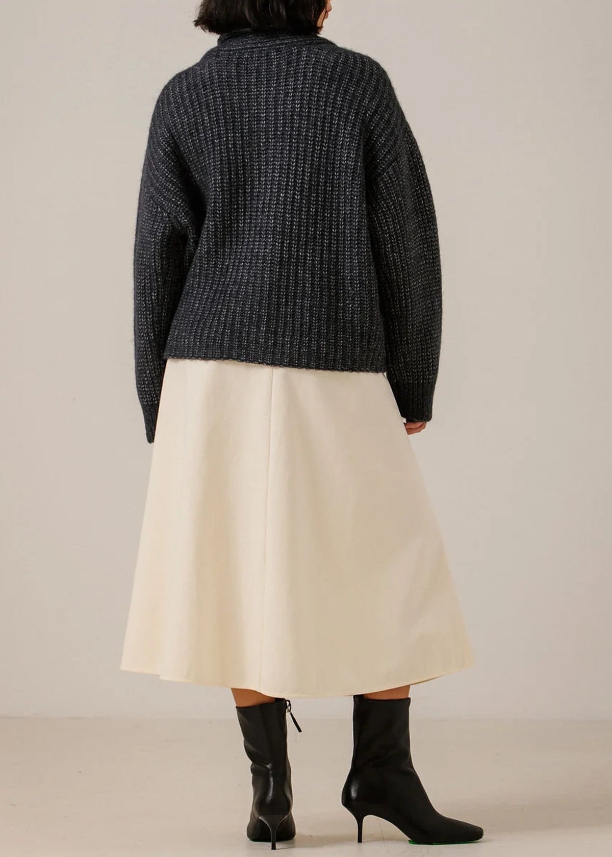 BARE Knitwear Shawl Cardigan