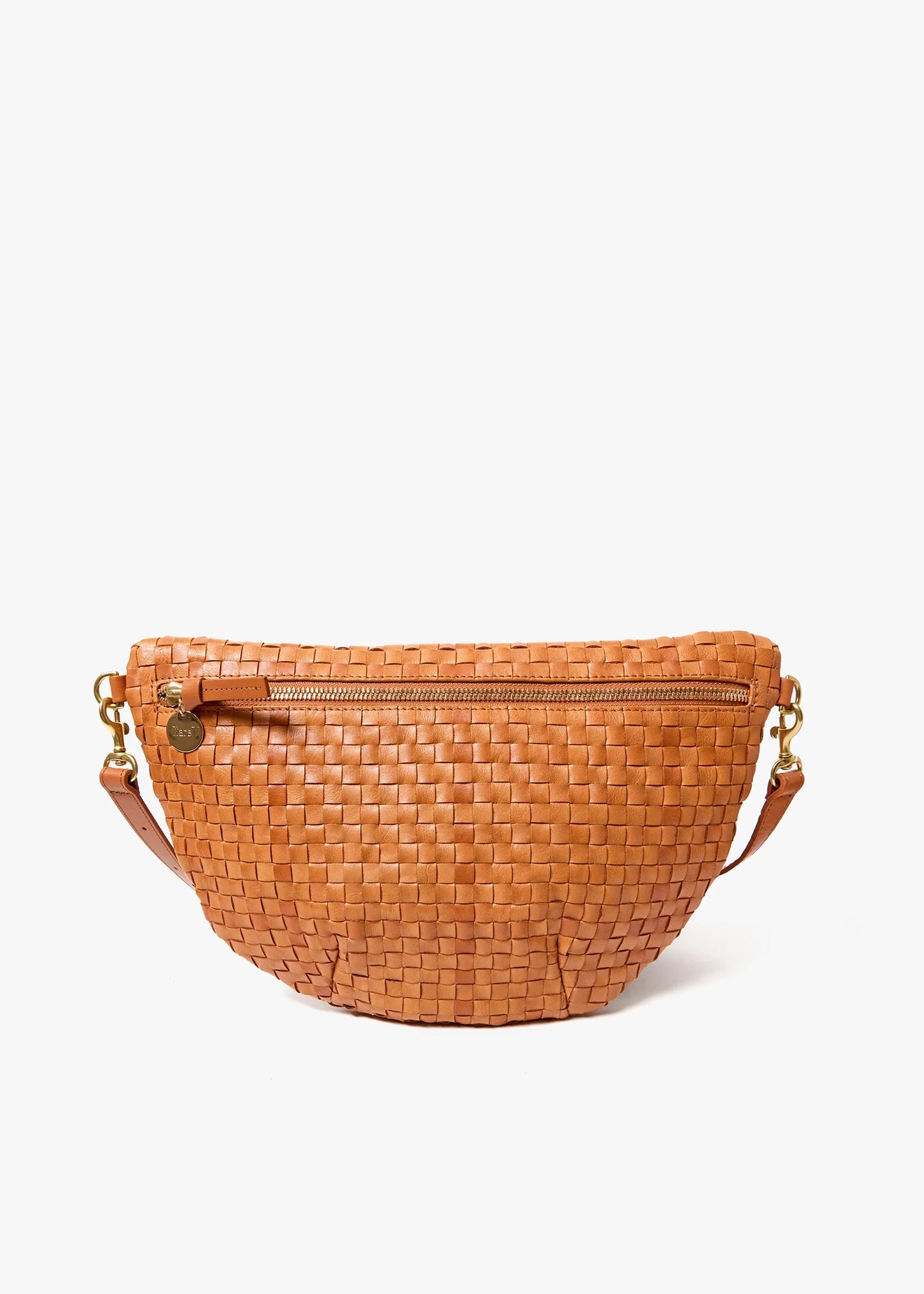 Clare-V-Grande-Fanny-Natural-Woven-Checker
