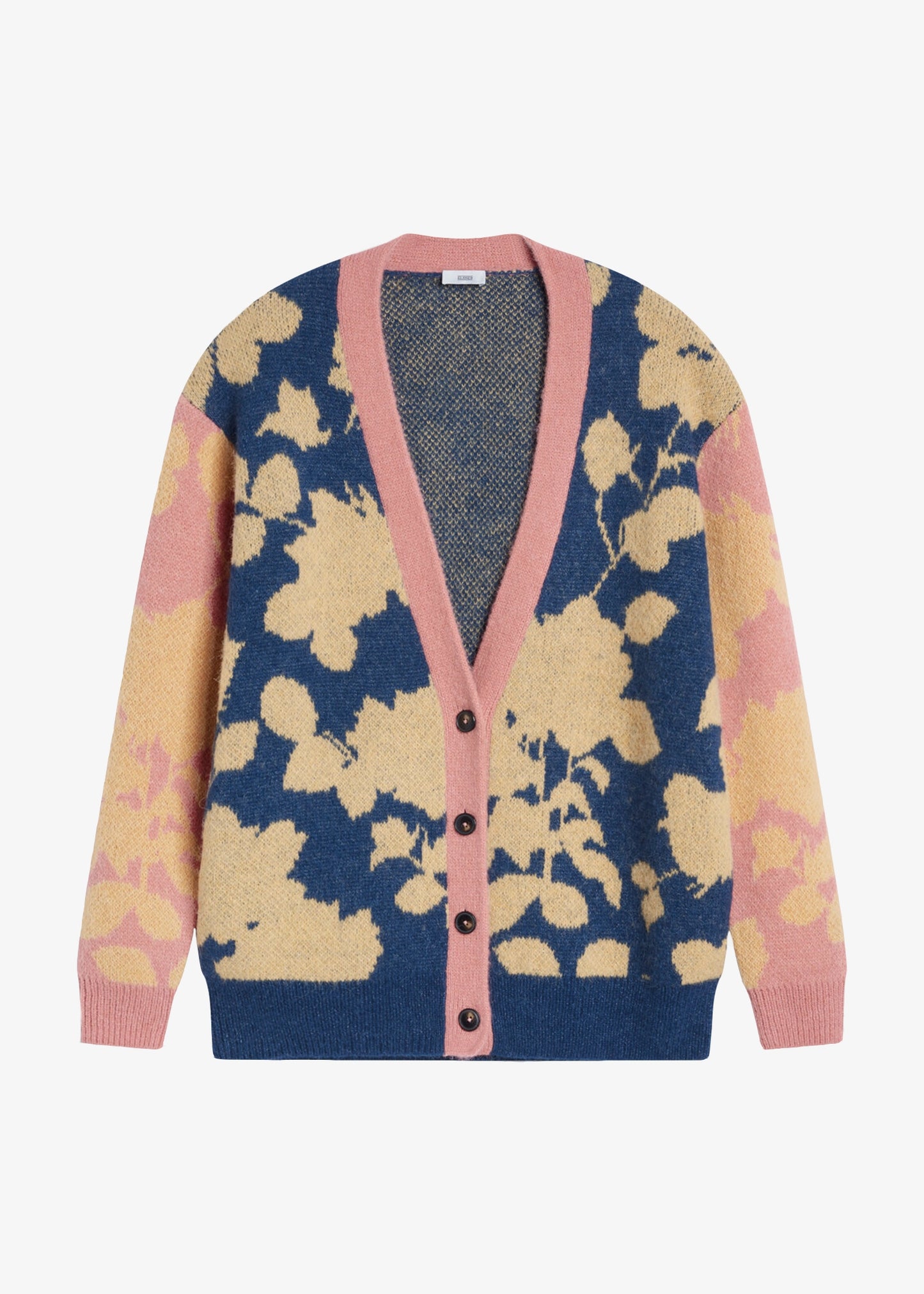 Closed-jacquard-v-neck-cardigan