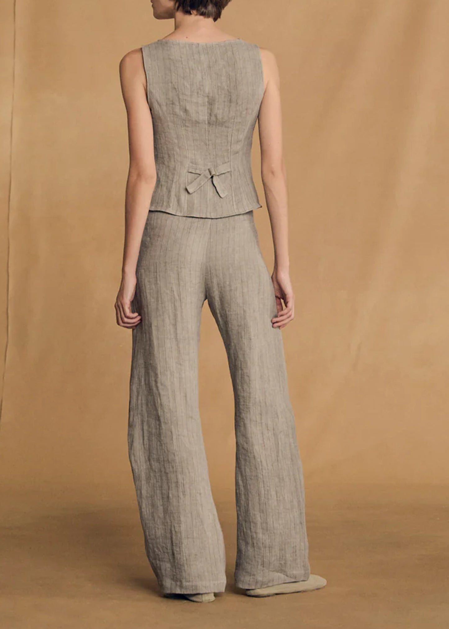 Cortana-Lupe-Sky-Blue-Striped-Linen-Pants
