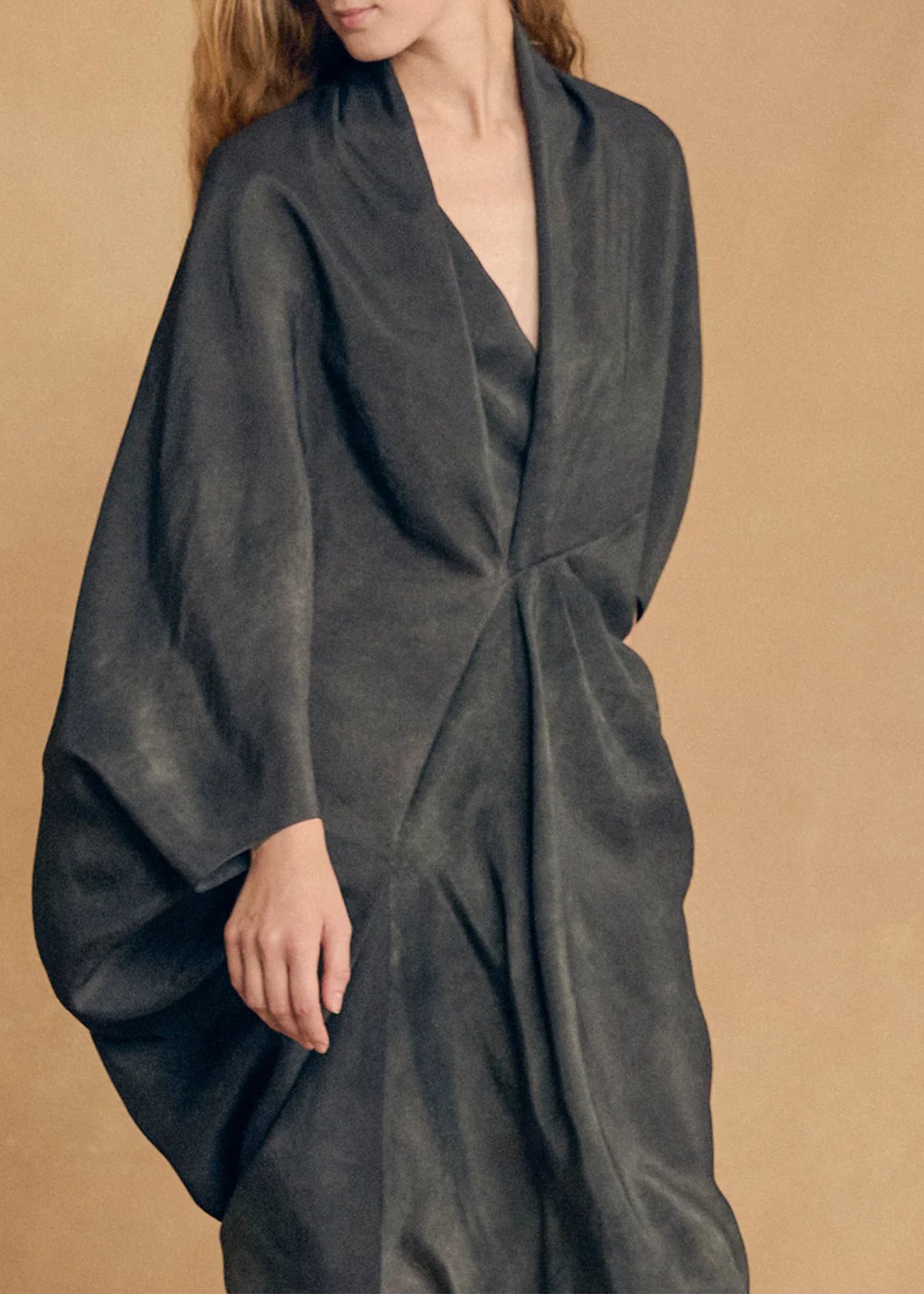 Cortana-Mayu-petroleum-maltinto-silk-dress