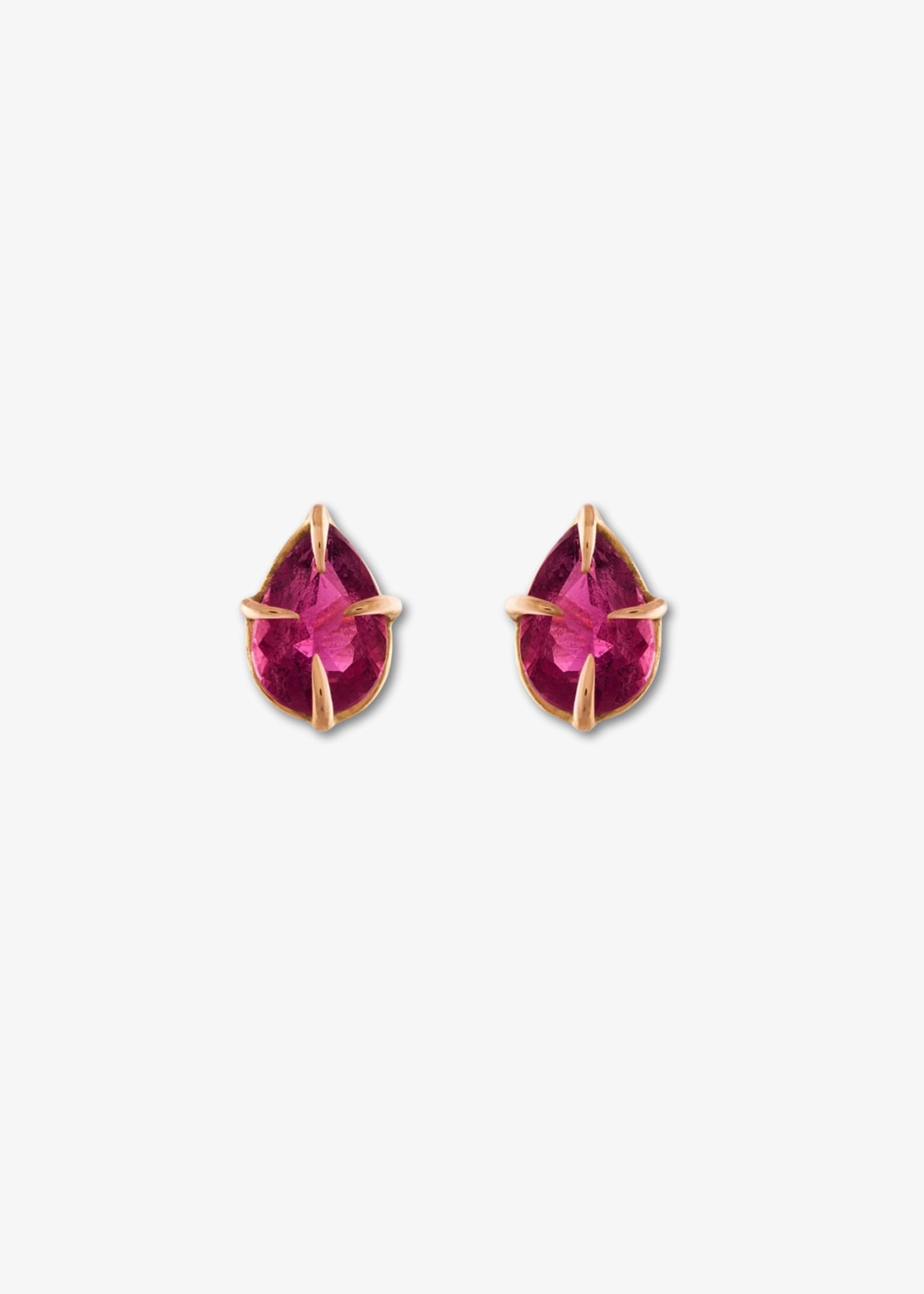 Dale-Novick-Rubellite-and-18k-Rose-Gold-Post-Earrings
