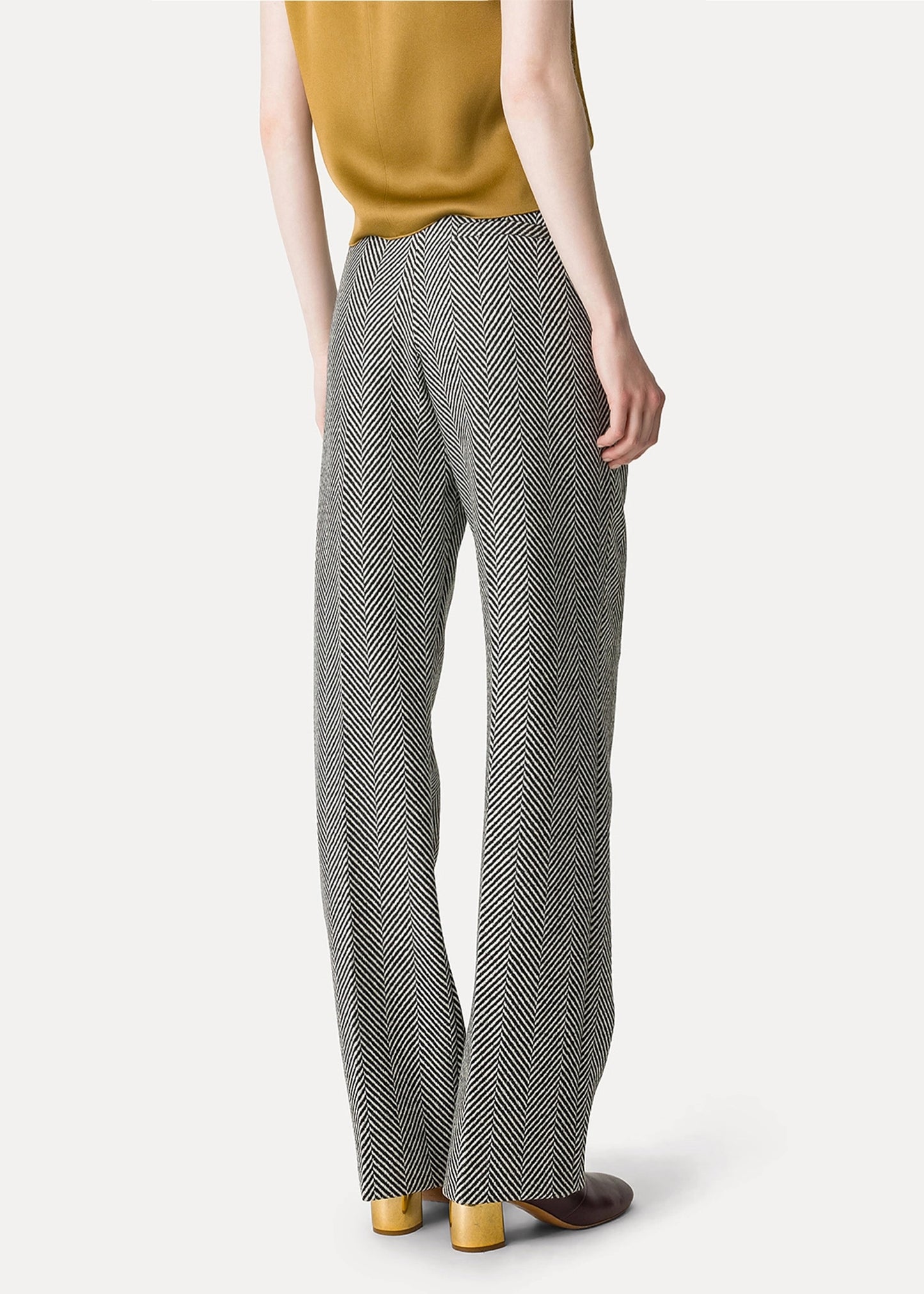 Forte-Forte-high–rise-trousers-wool-chevron-patterning