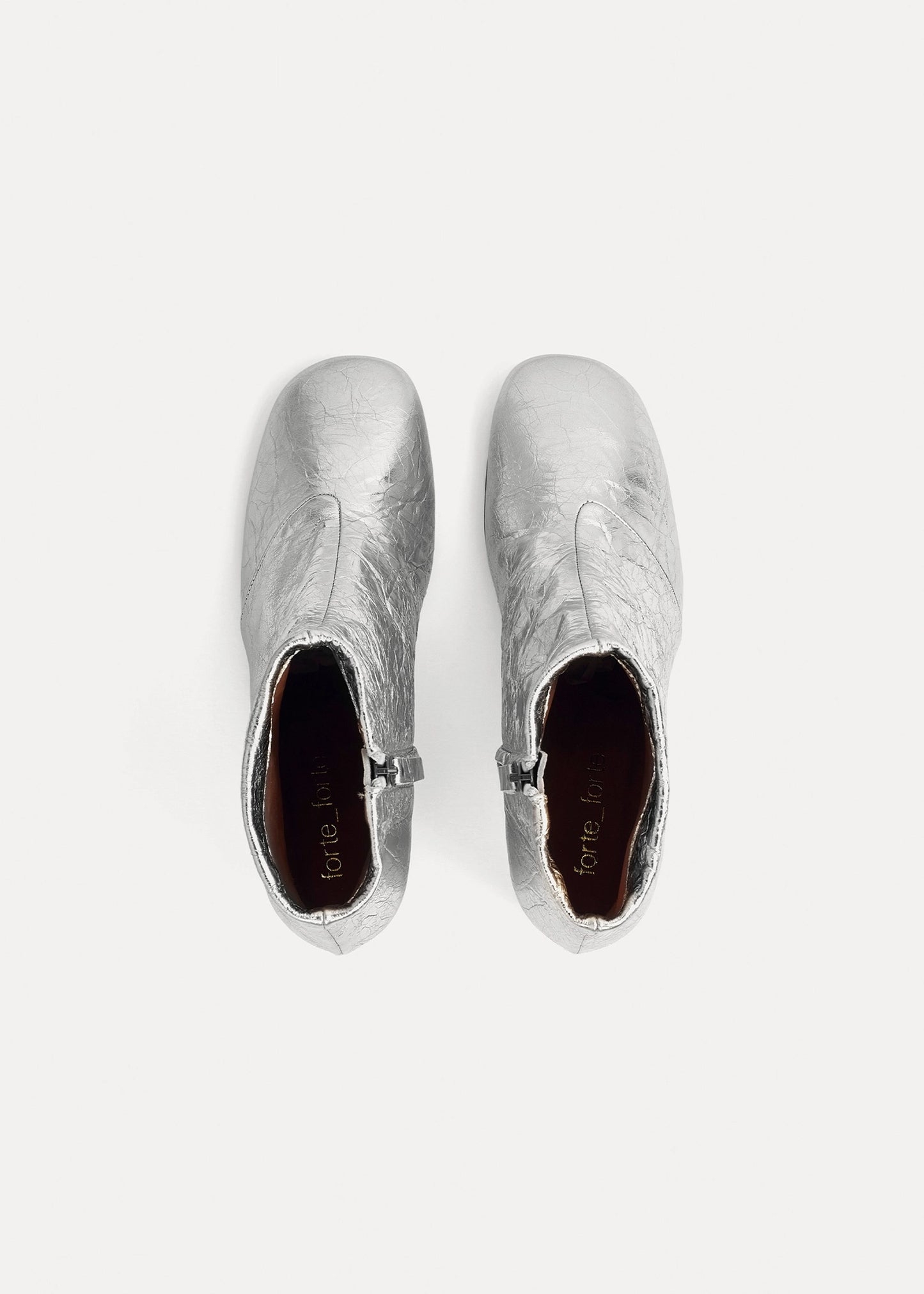 Forte-forte-ankle-boot-calfskin-argento