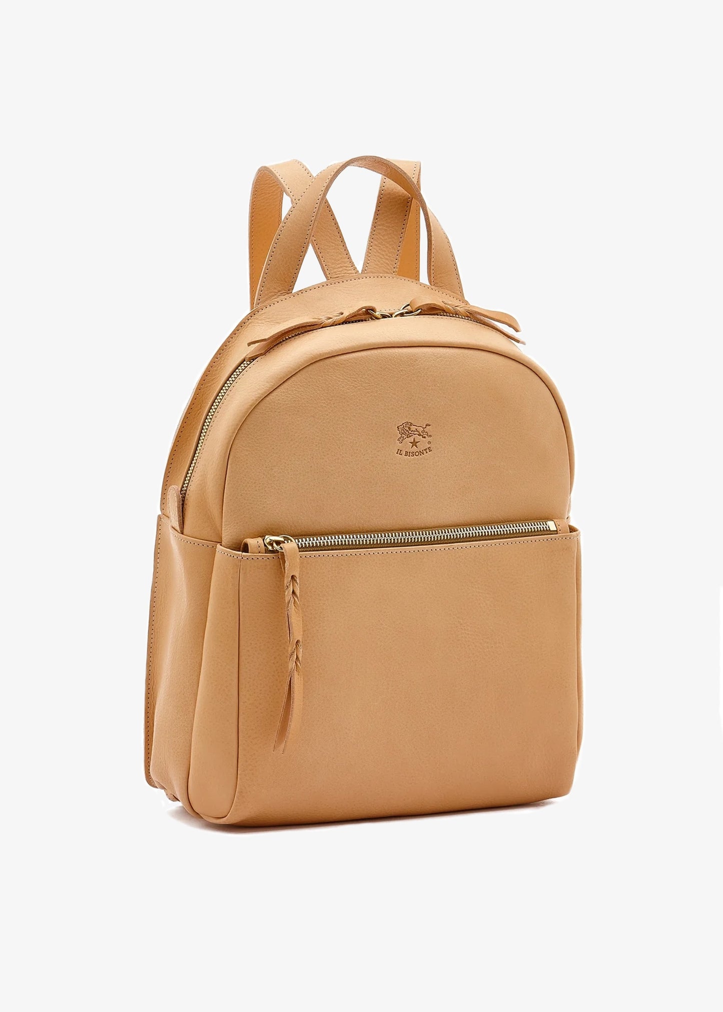 Il-Bisonte-Lungarno-Womens-backpack-natural-leather