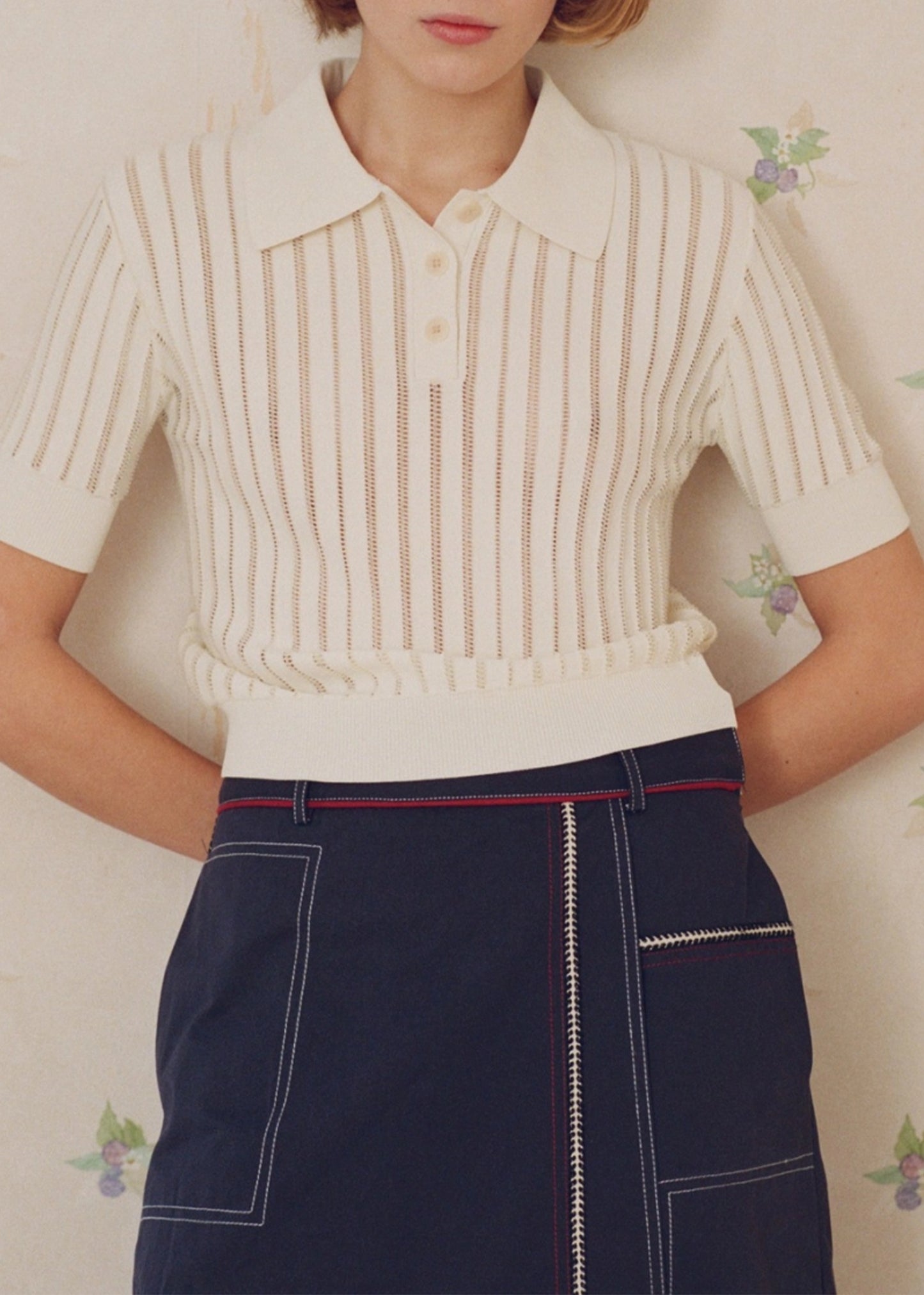 Le-Mont-Saint-Michel-Sally-Open-work-Polo