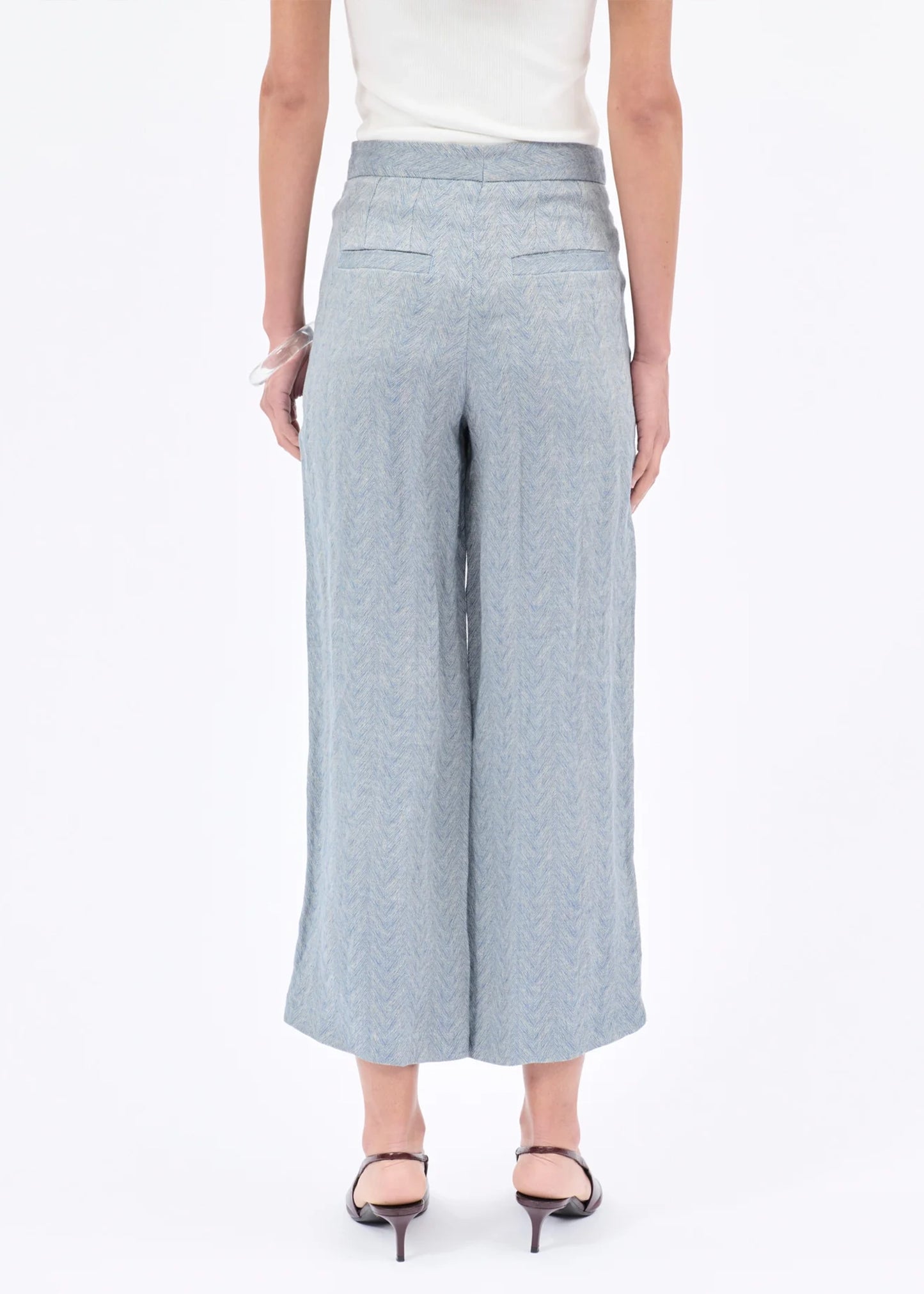 Odeeh-FANCY-HERRINGBONE-Hose-Foggy-Blue