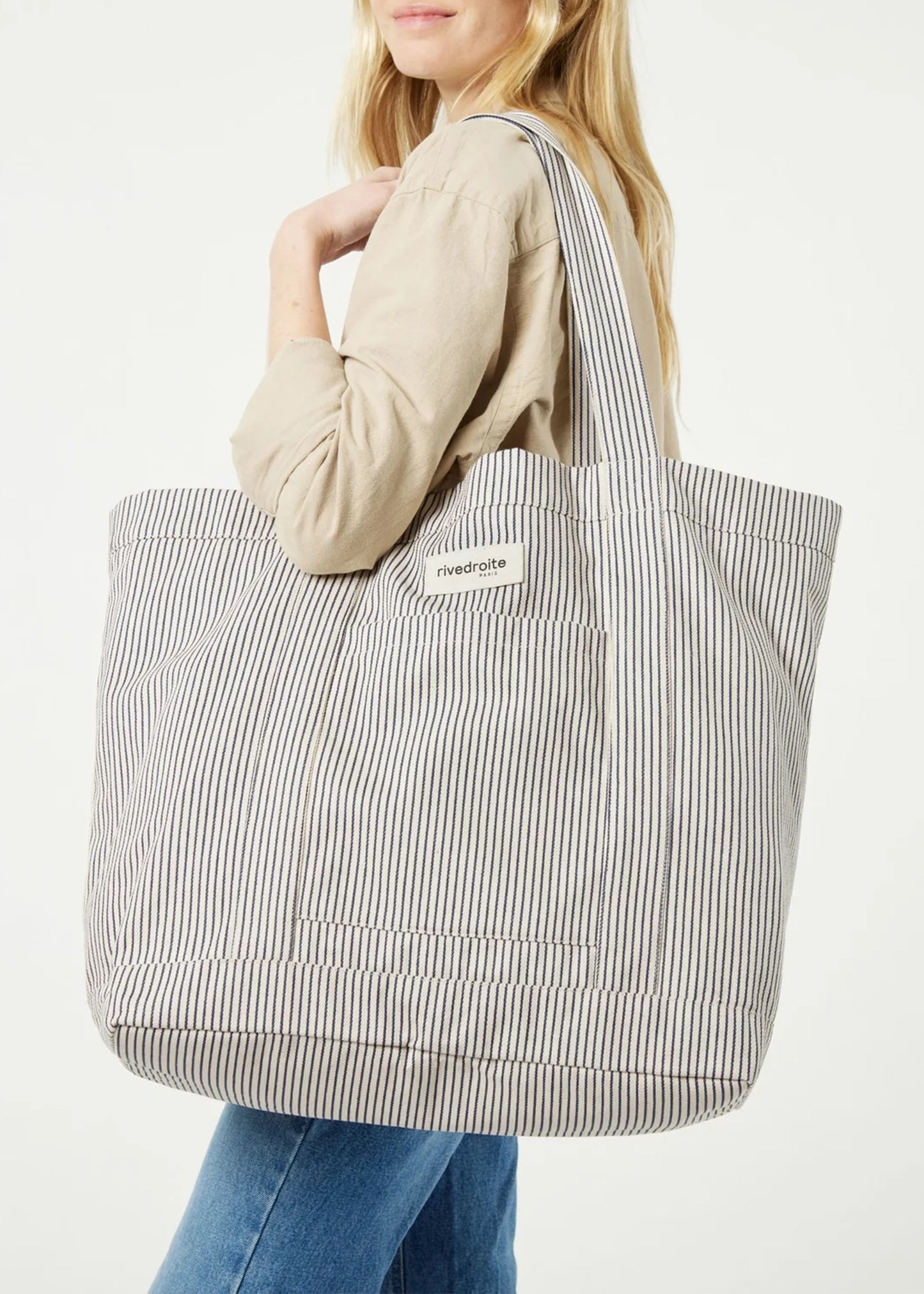 Rivedroite-Amelot-the-tote-bag-Écume