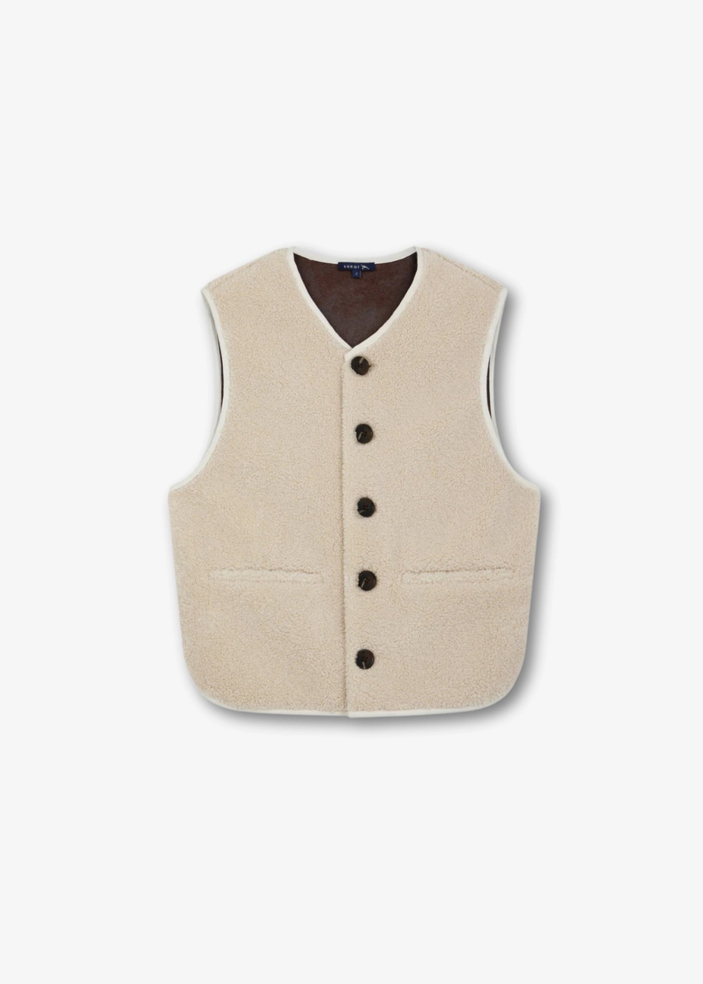 Soeur-Fusil-Jacket-Sleeveless-faux-fur-cardigan