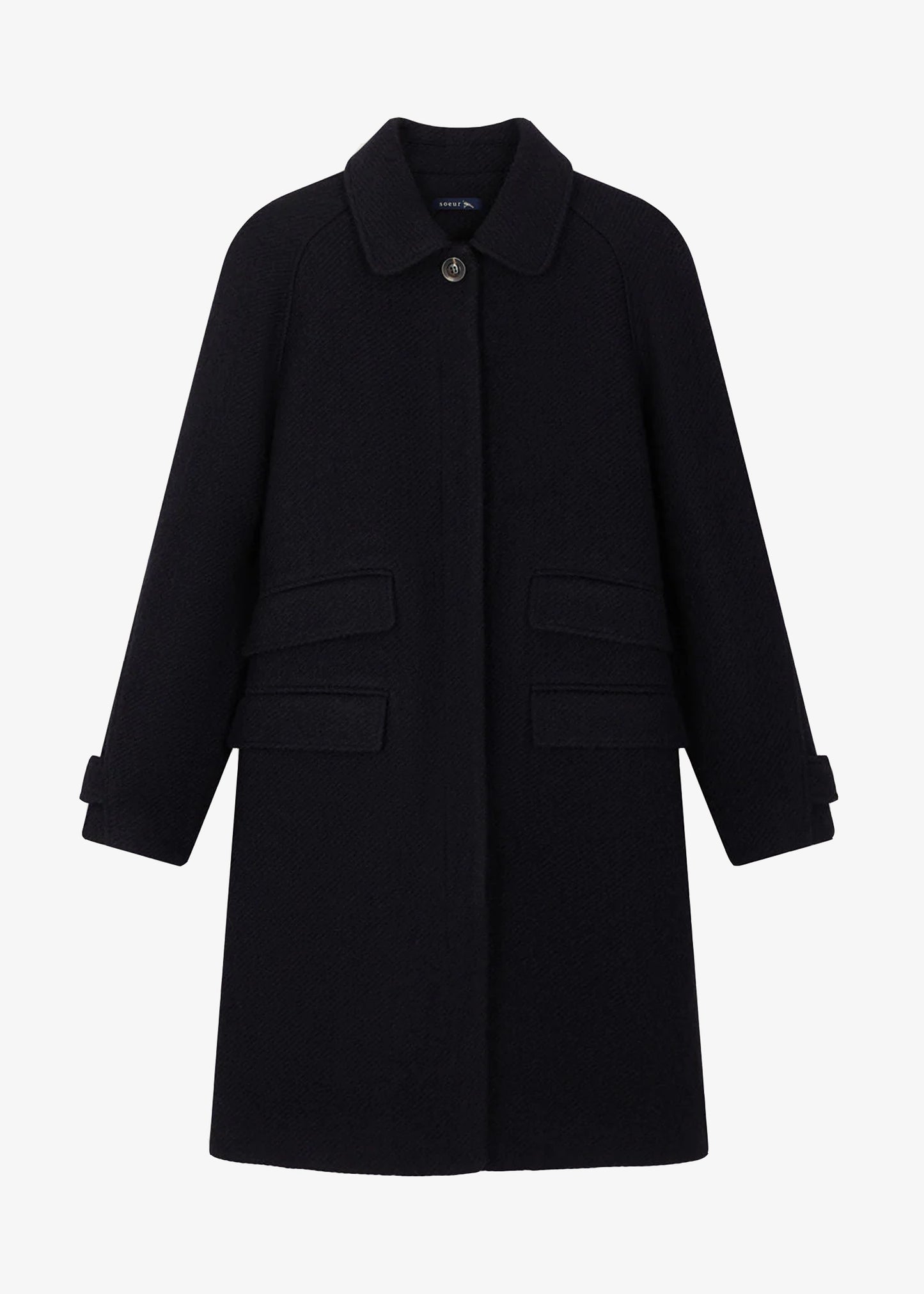 Soeur-Manteau-Simba-Coat-Navy