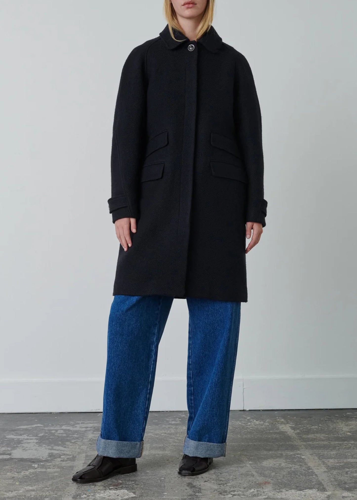 Soeur-Manteau-Simba-Coat-Navy