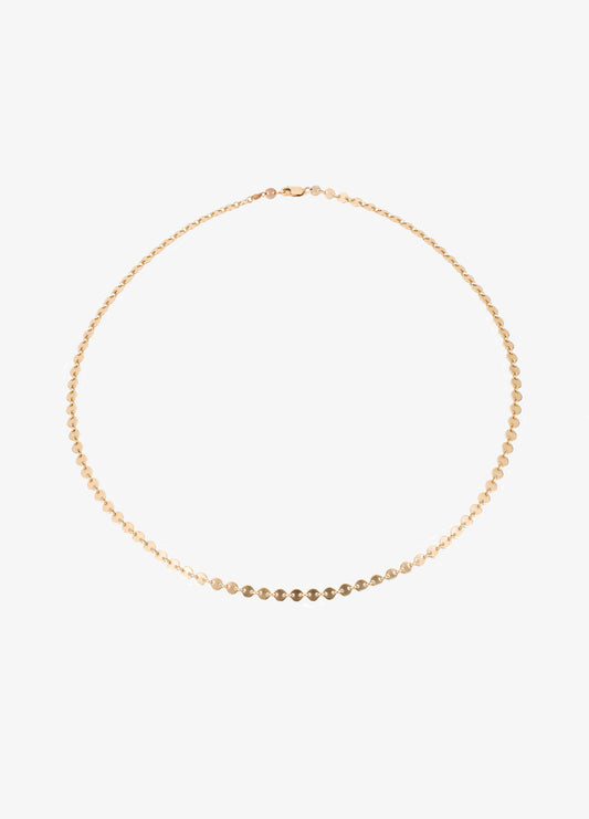 Mara-Scalise-disc-chain-choker-14k-gold-filled