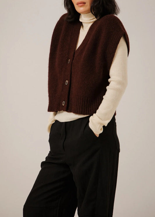 BARE Knitwear Alpaca Vest