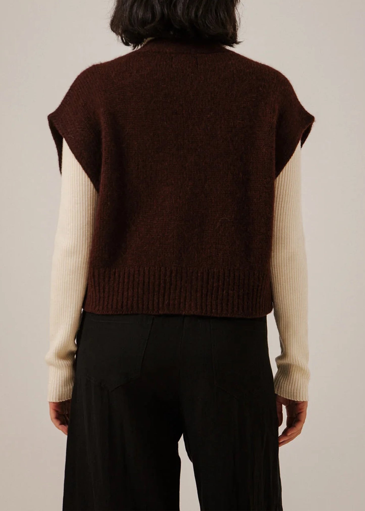 BARE Knitwear Alpaca Vest