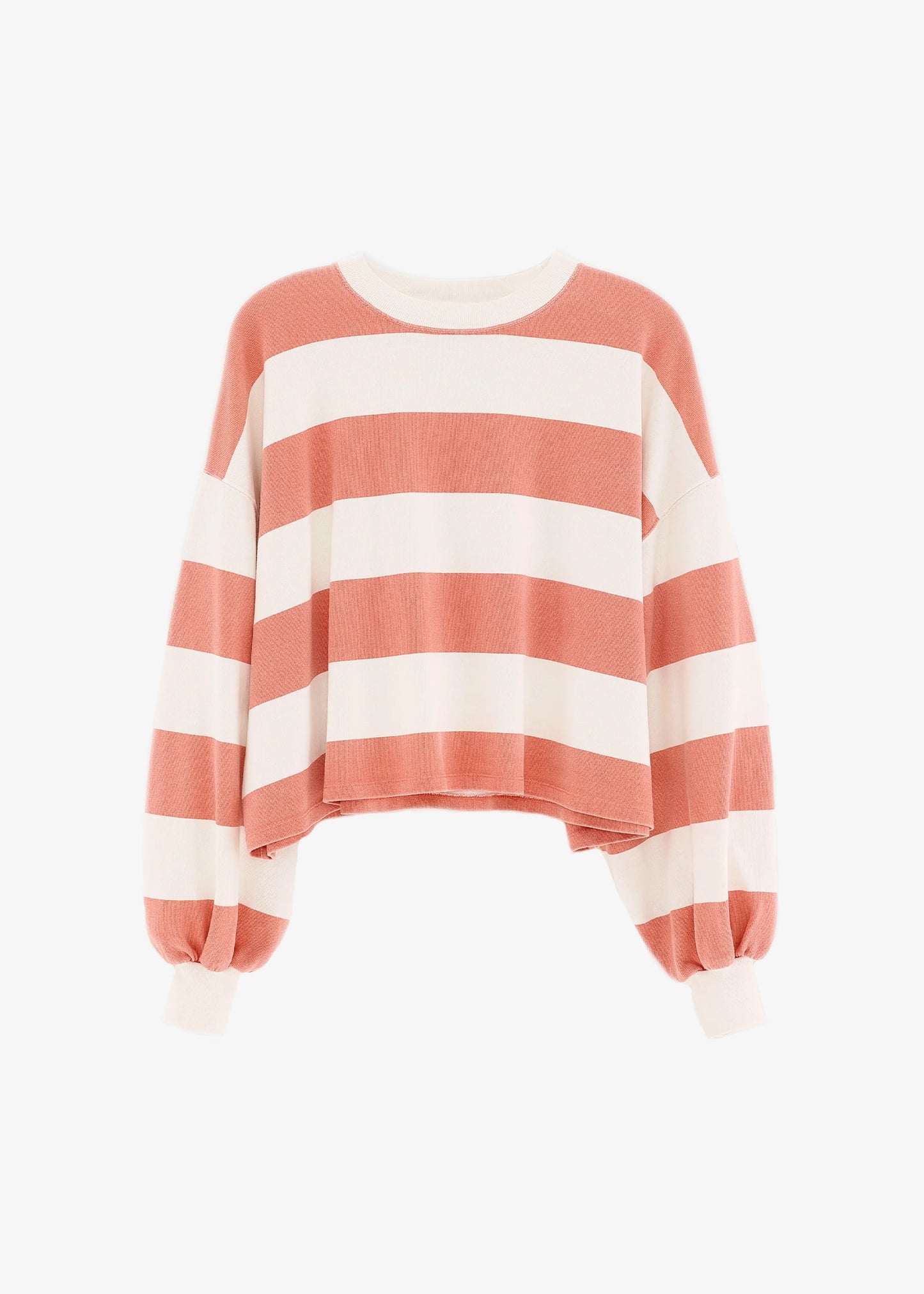 Bellerose-Red-stripe-long-sleeved-franco-Shirt