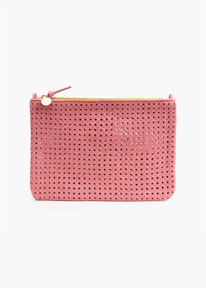 Clare-V-Flat-Clutch-With-Tabs-Petal-Rattan