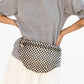 Clare-V-Grande-Fanny-Black-Cream-Woven-Checker