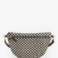 Clare-V-Grande-Fanny-Black-Cream-Woven-Checker