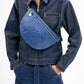 Clare-V-Grande-Fanny-French-Blue-Diagonal-Woven