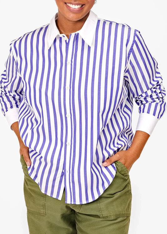 Clare-V-Suzette-Shirt-stripe