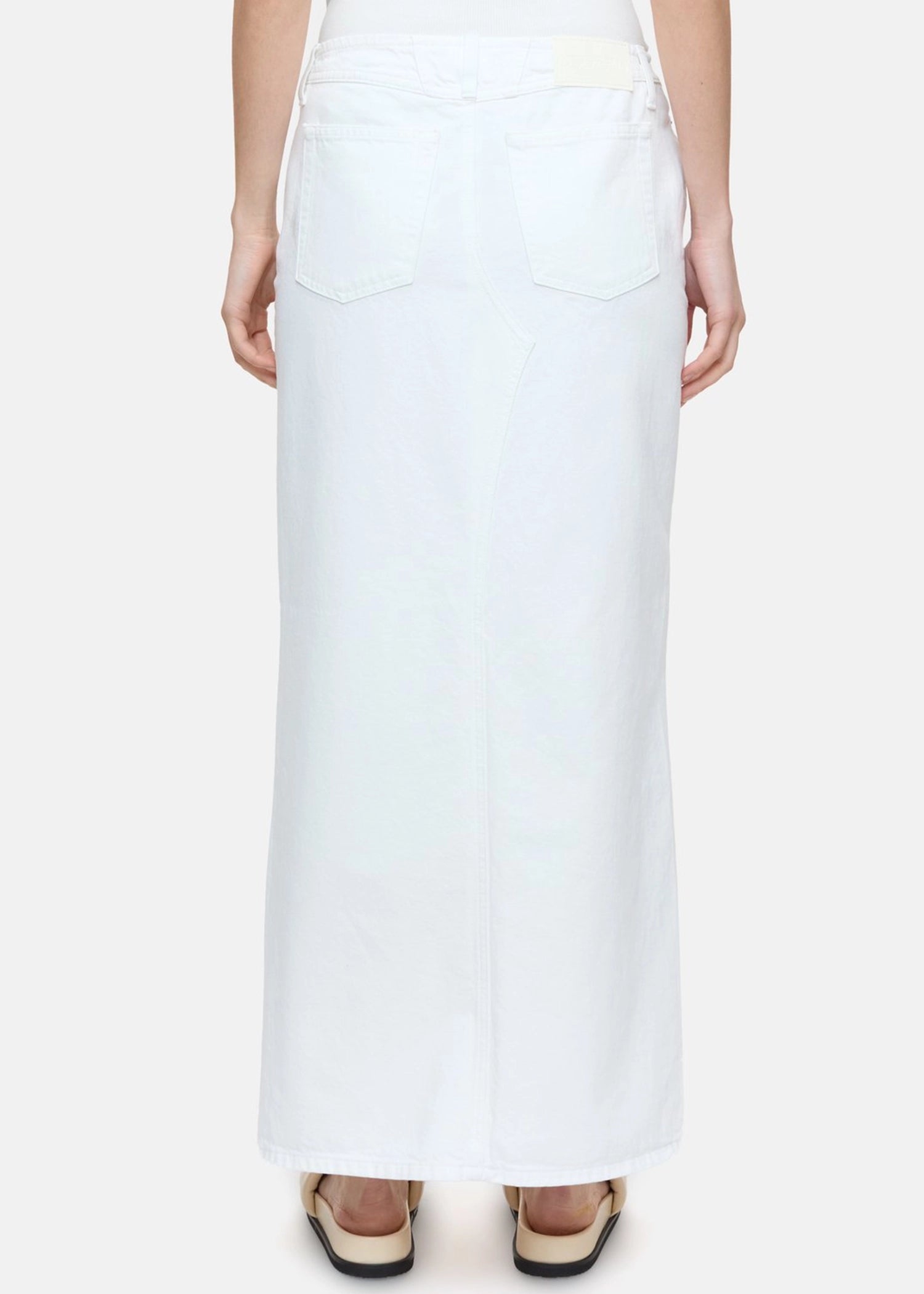 Closed-Maxi-Denim-Skirt-White