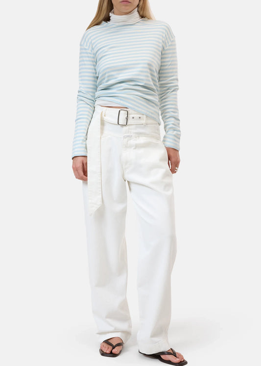 Closed-basic-long-sleeve-shirt-cotton-blend