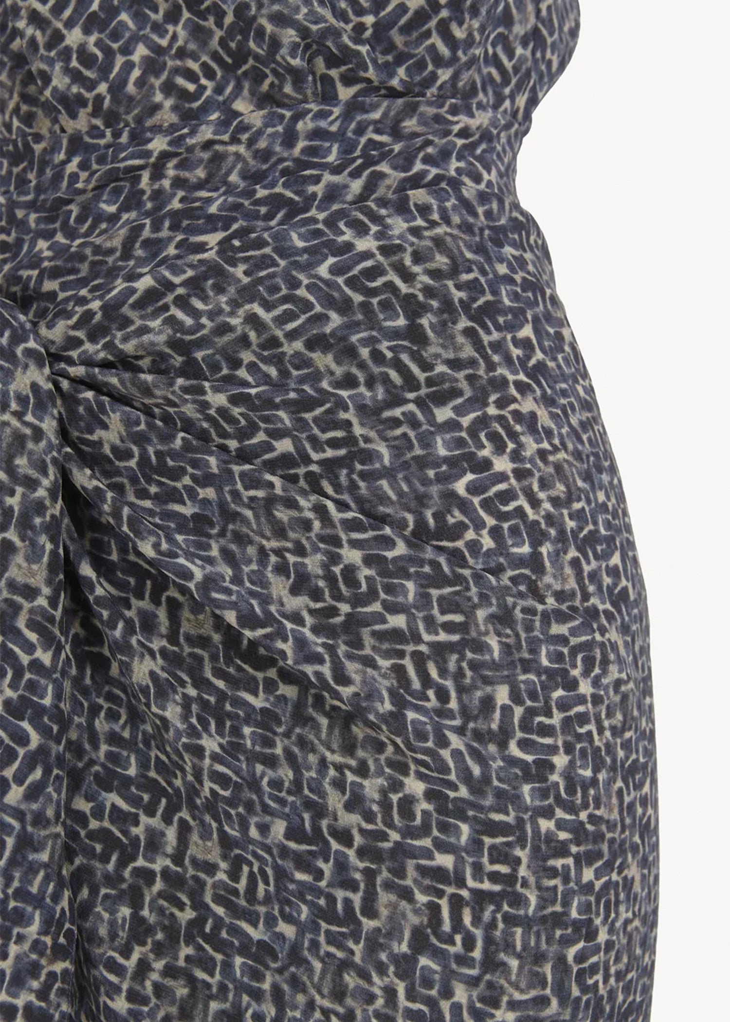 Cortana-Corallo-astra-print-silk-dress