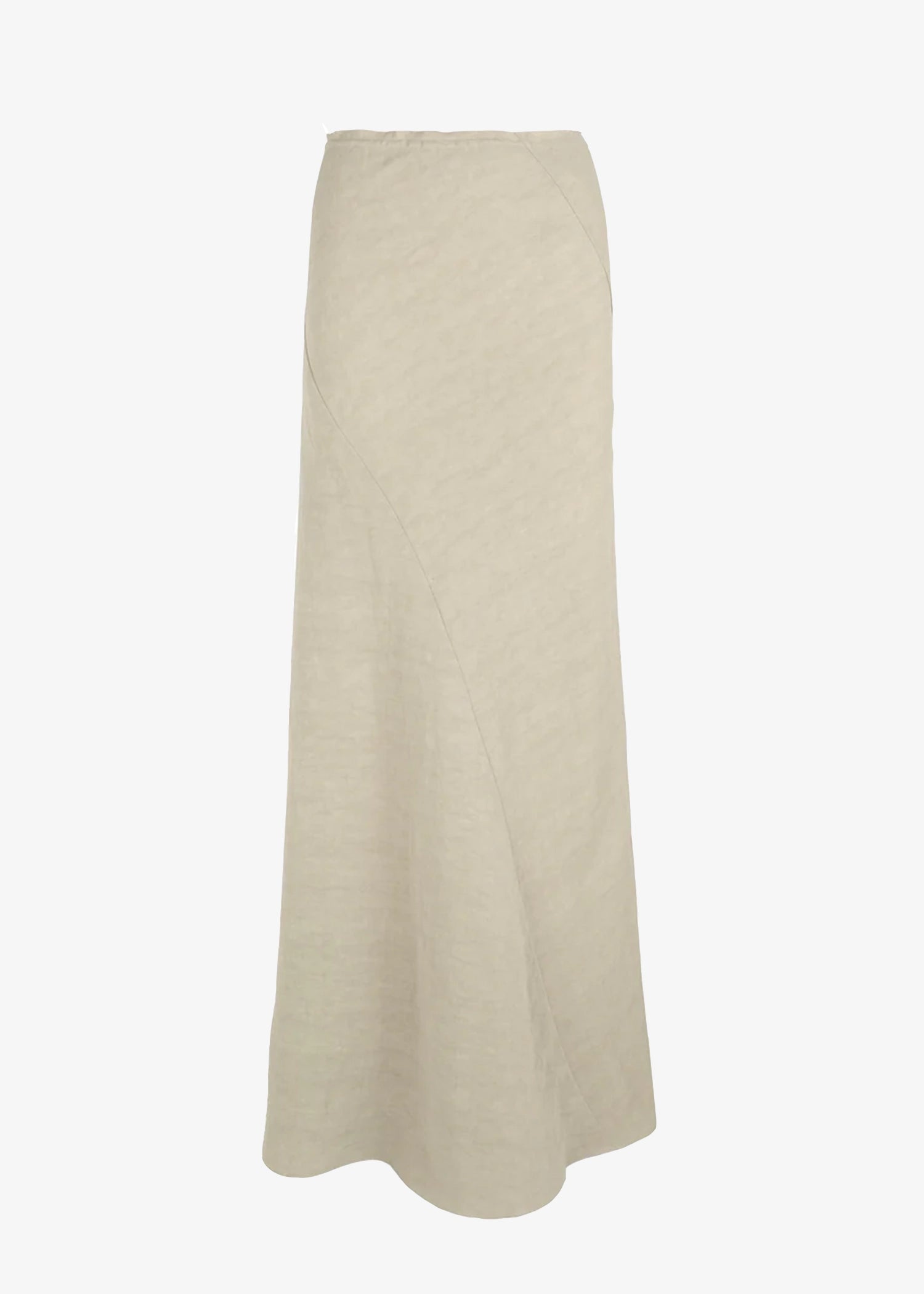 Cortana-Fania-Stone-Linen-Viscose-Skirt