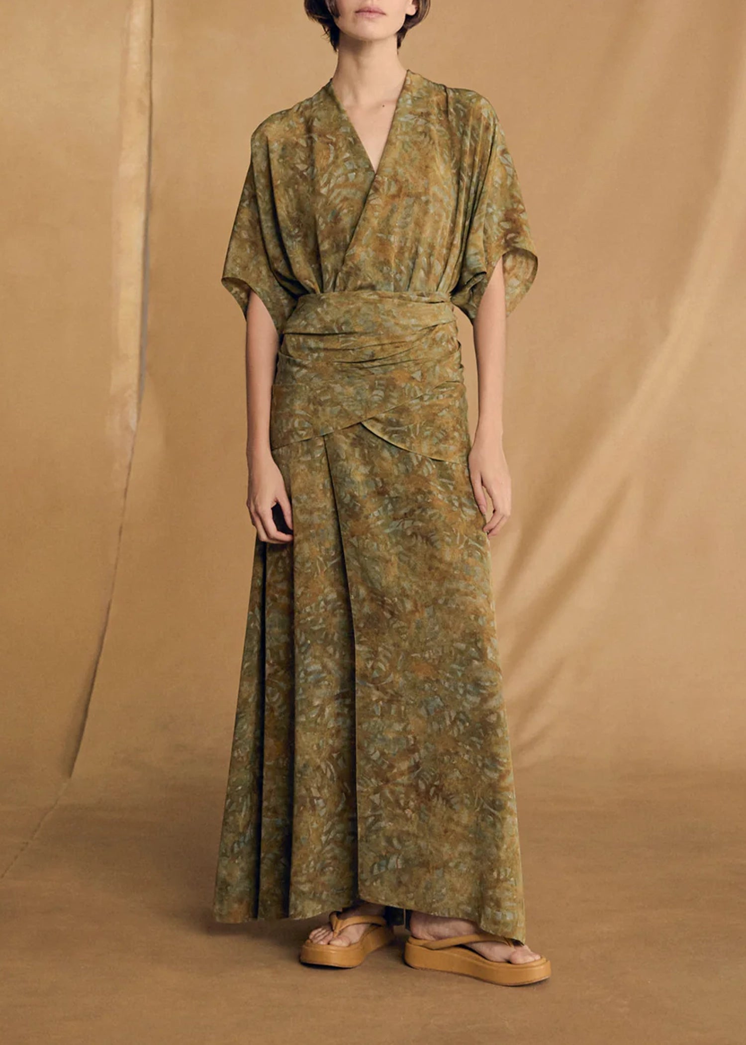 Cortana-Lil-Trap-Print-Silk-Dress