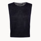 Cortana-Rinen-dark-navy-blue-linen-knit-vest