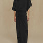 Cortana-Tiempo-black-virgin-wool-silk-skirt