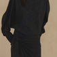 Cortana-Tiempo-black-virgin-wool-silk-skirt