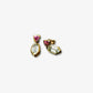 Dale-Novick-Pink-Tourmalines-and-Sword-Cut-Green-Tourmaline-Earrings