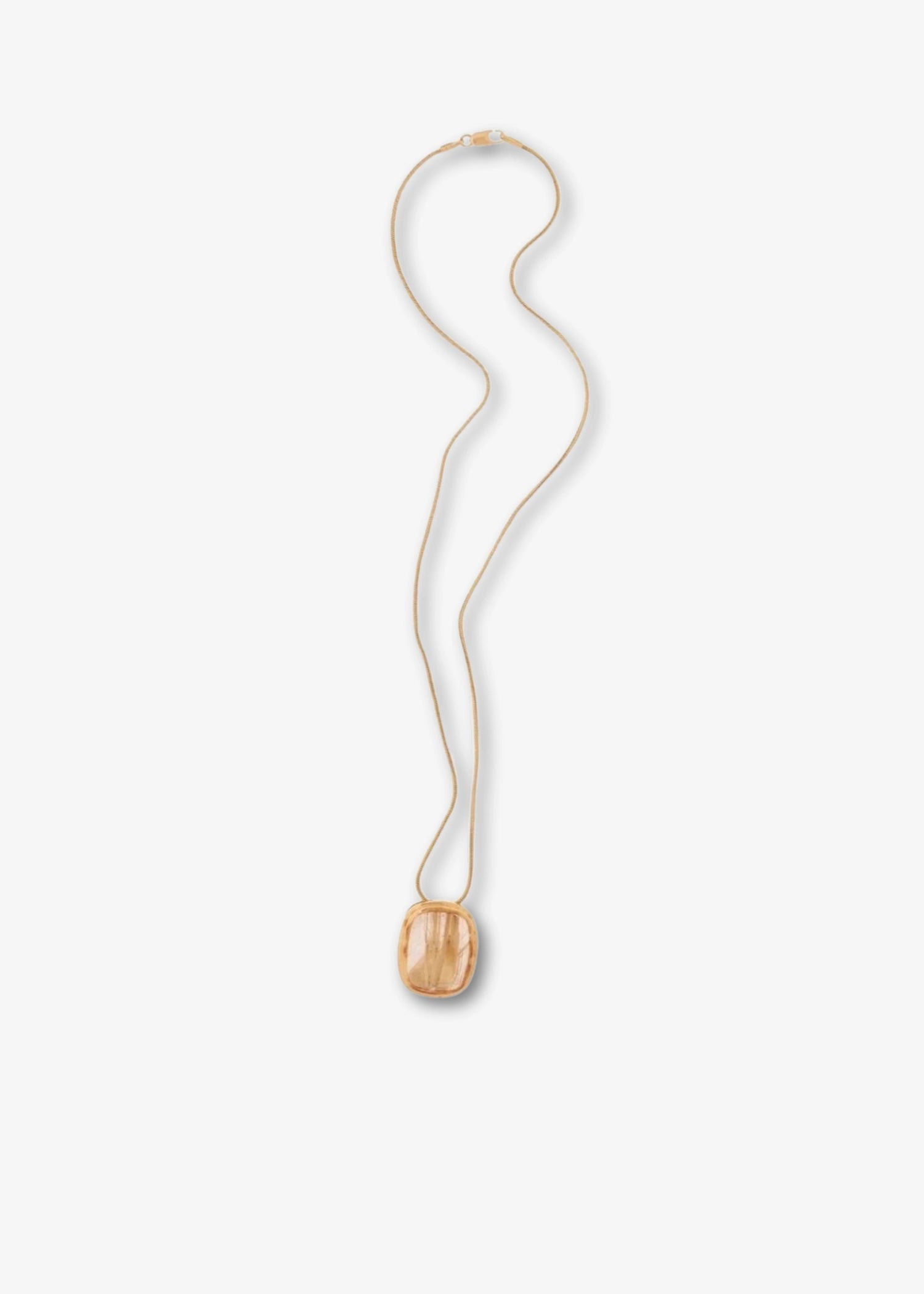 Dale-Novick-Rutilated-Quartz-Pendant-In-18k-Yellow-Gold-With-18k-Yellow-Gold-Chain