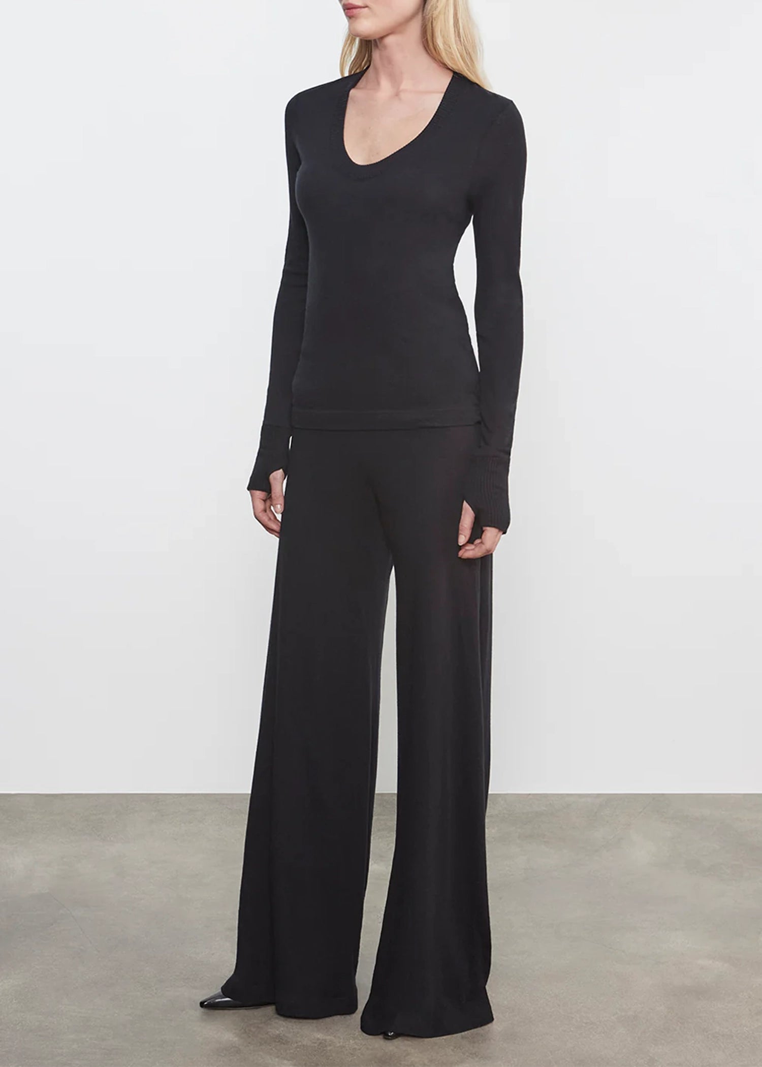 Enza-Costa-Cashmere-Easy-Cuffed-U