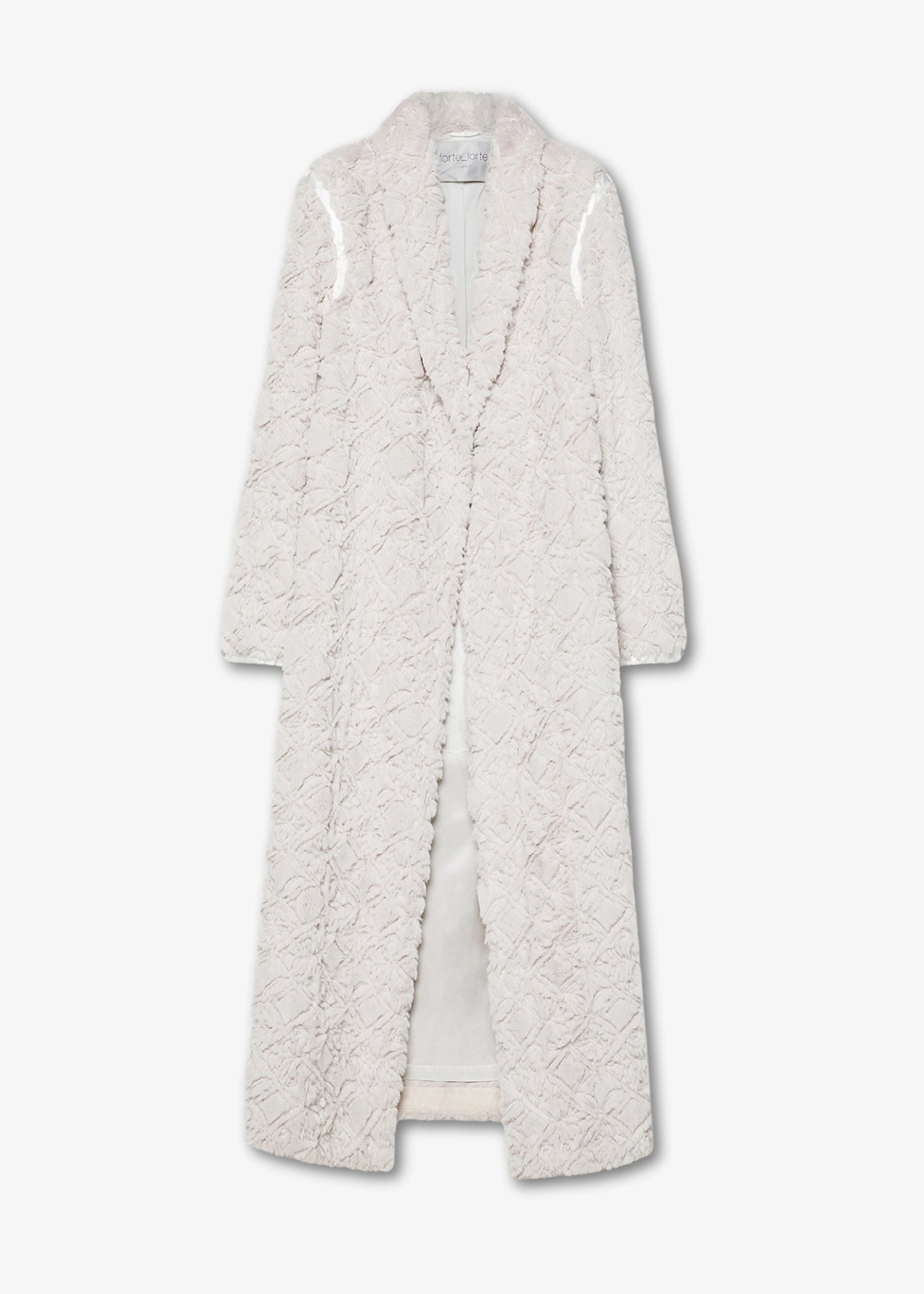 Forte_Forte Faux Fur Coat with 