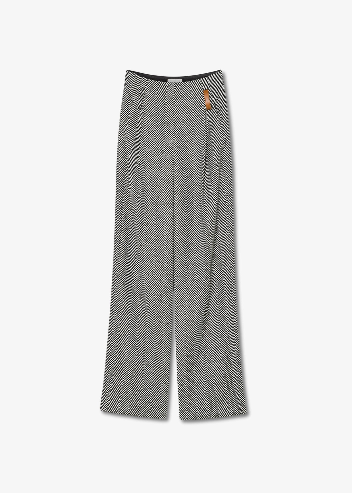 Forte-Forte-high–rise-trousers-wool-chevron-patterning