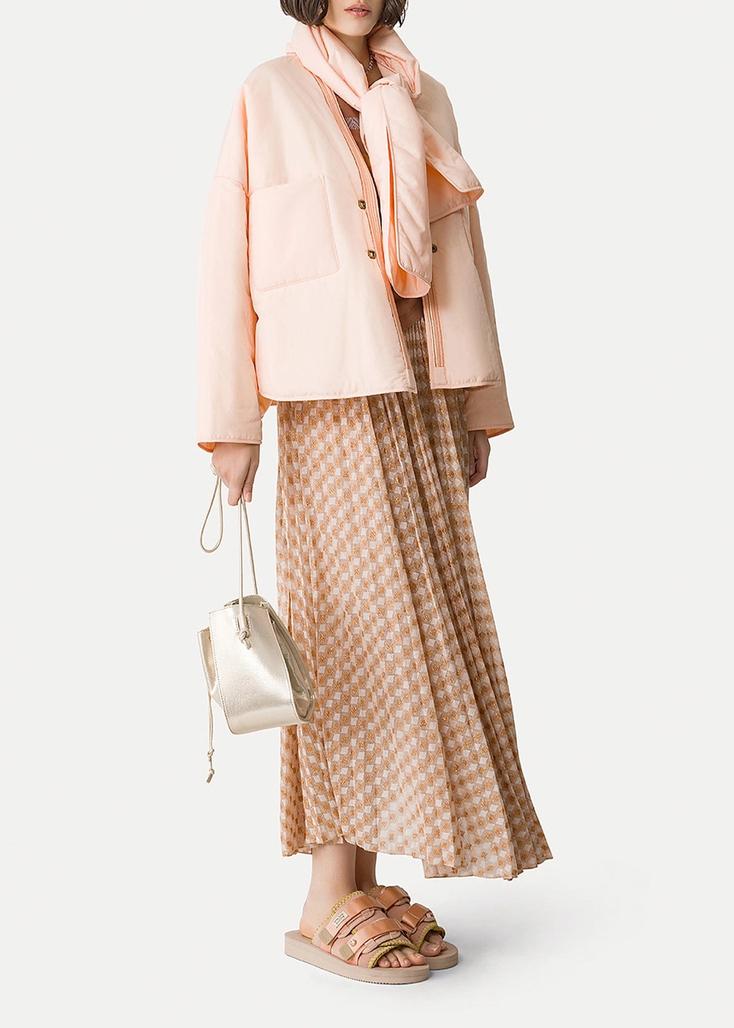 Forte-Forte-pleated-skirt-diamond-jersey