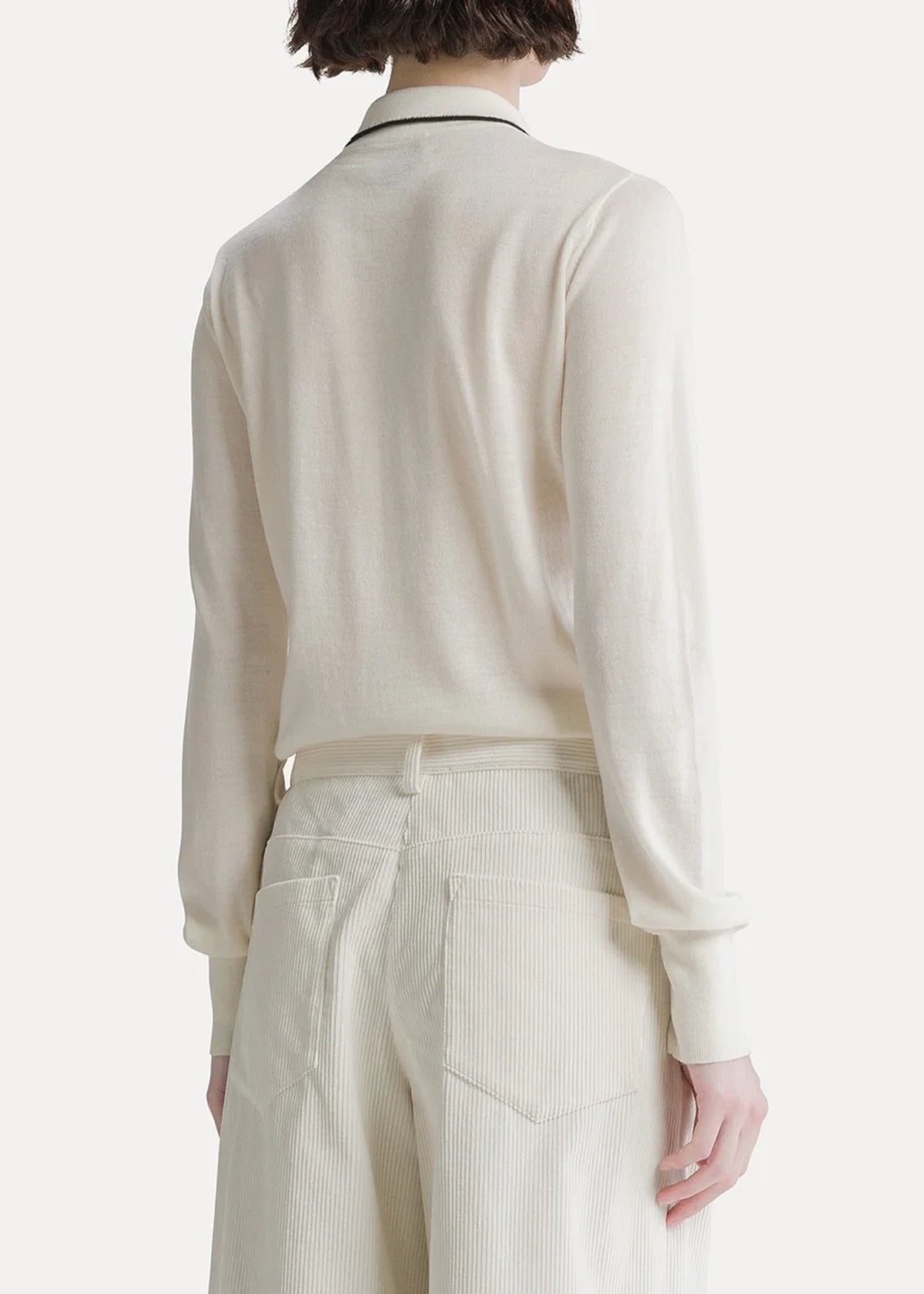 Forte-Forte-ruched-merino-wool-polo-shirt-diamond