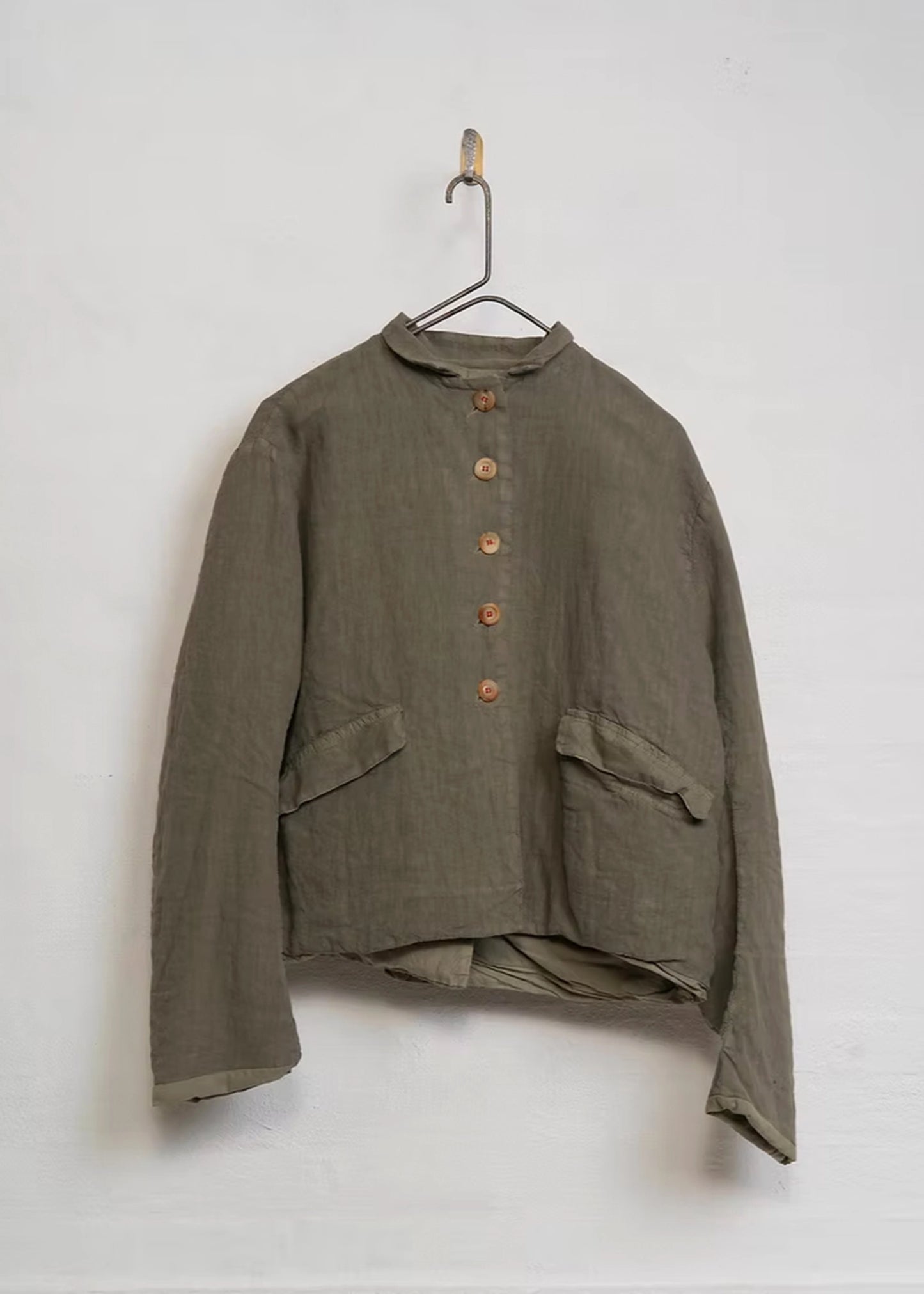 Hannoh-Wessel-Julia-Jacket-Khaki