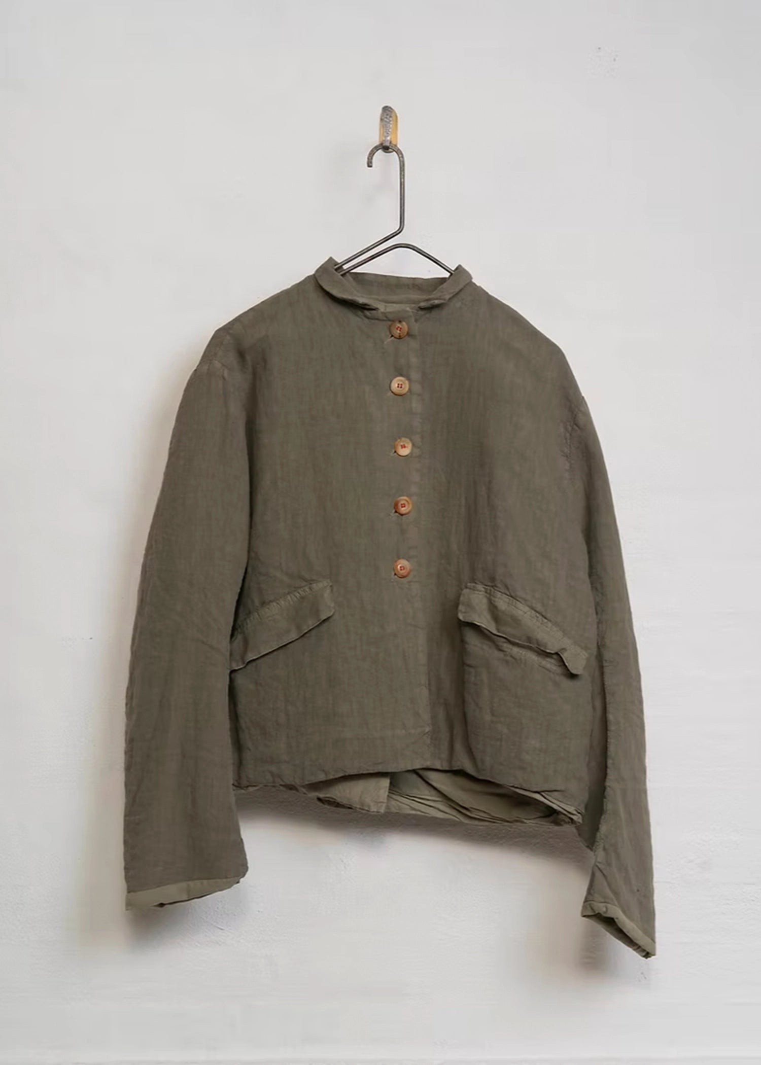 Hannoh-Wessel-Julia-Jacket-Khaki