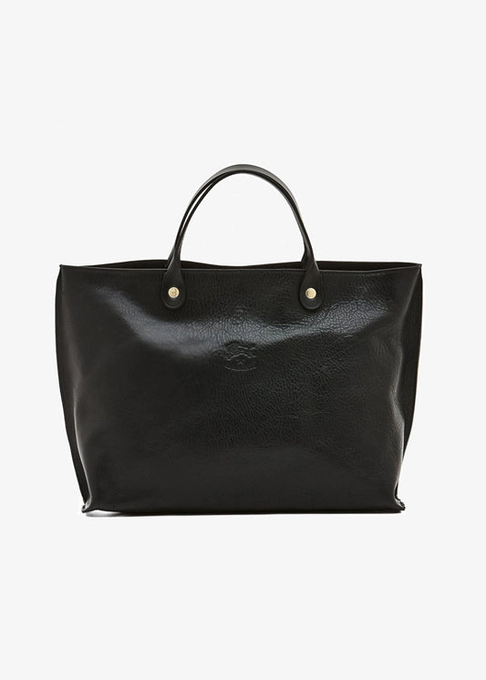 Il-Bisonte-Women-Handbag-Leather-Black-BTH022
