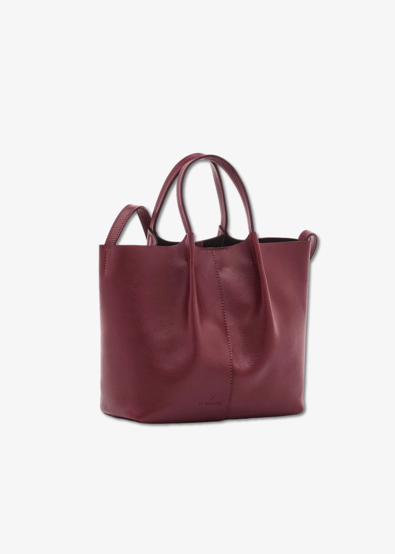 Il-Bisonte-Nina-Crossbody-Cherry