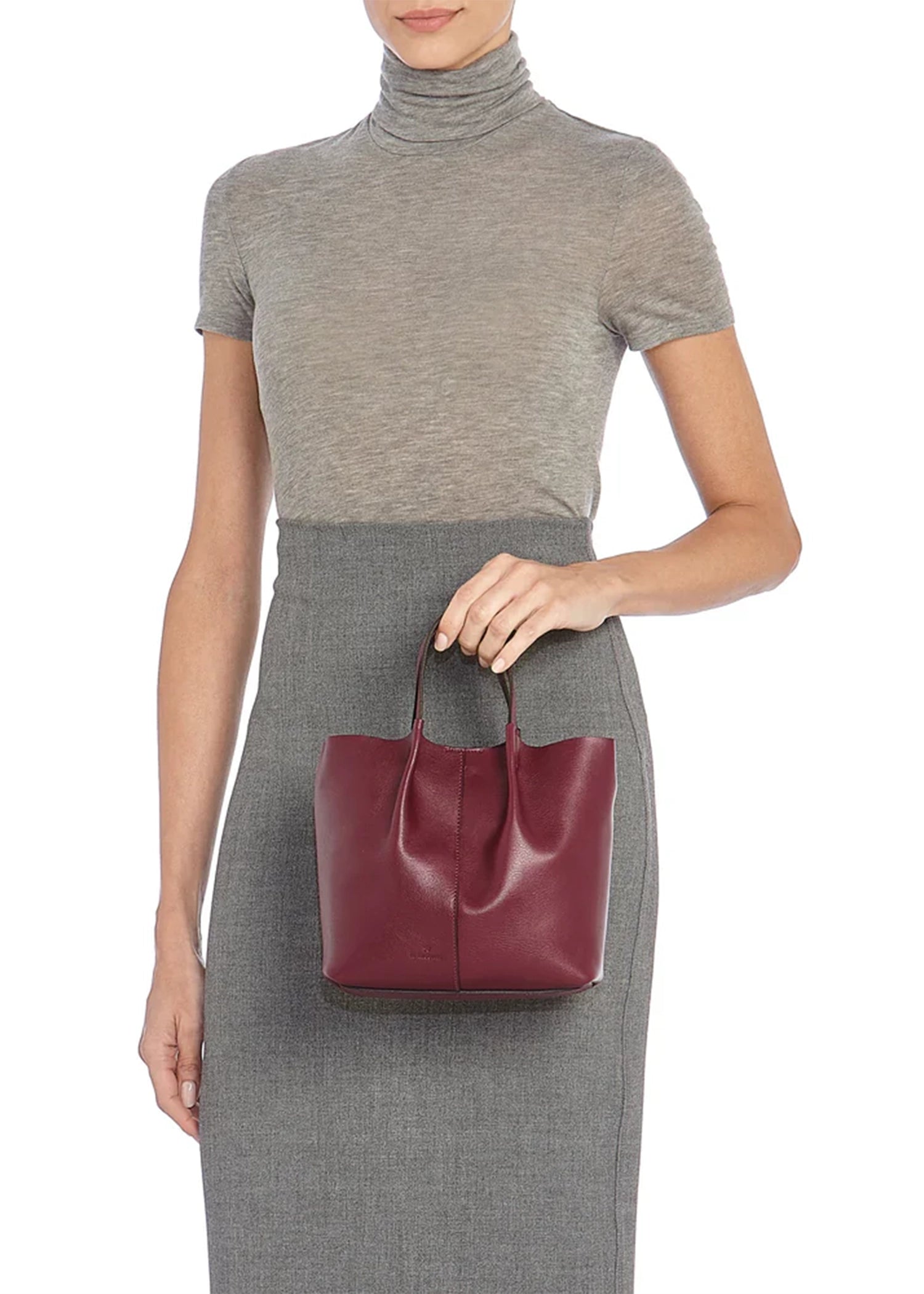 Il-Bisonte-Nina-Crossbody-Cherry