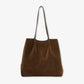 Il-Bisonte-Nina-Suede-Tote