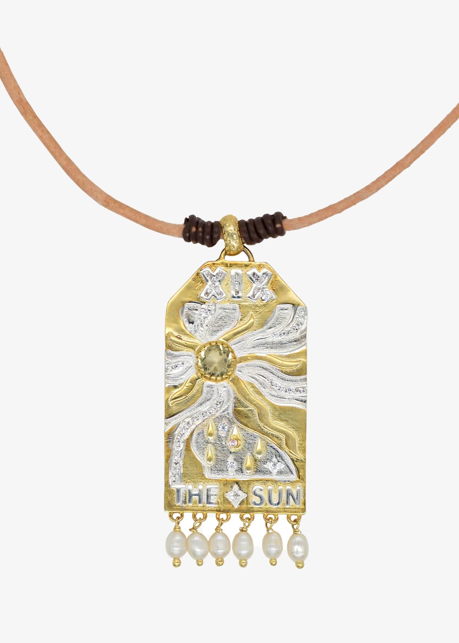 Monoki-THE SUN-NECKLACE