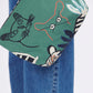 Odeeh-Cats-Tigers-Gabardine-Bag-Opal-Green