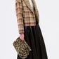 Odeeh-Jacquard-Leo-Clutch-Brown-Olive