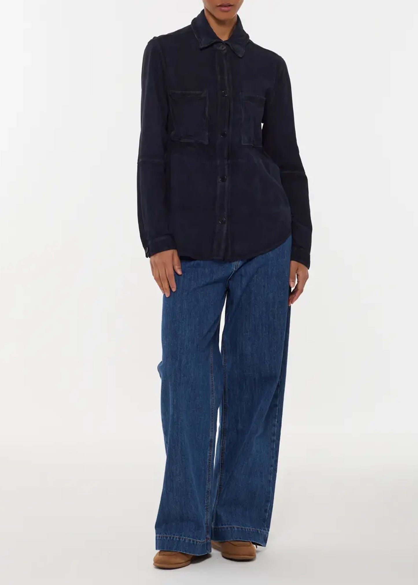 P.A.R.O.S.H.-Marfa-Suede-Shirt