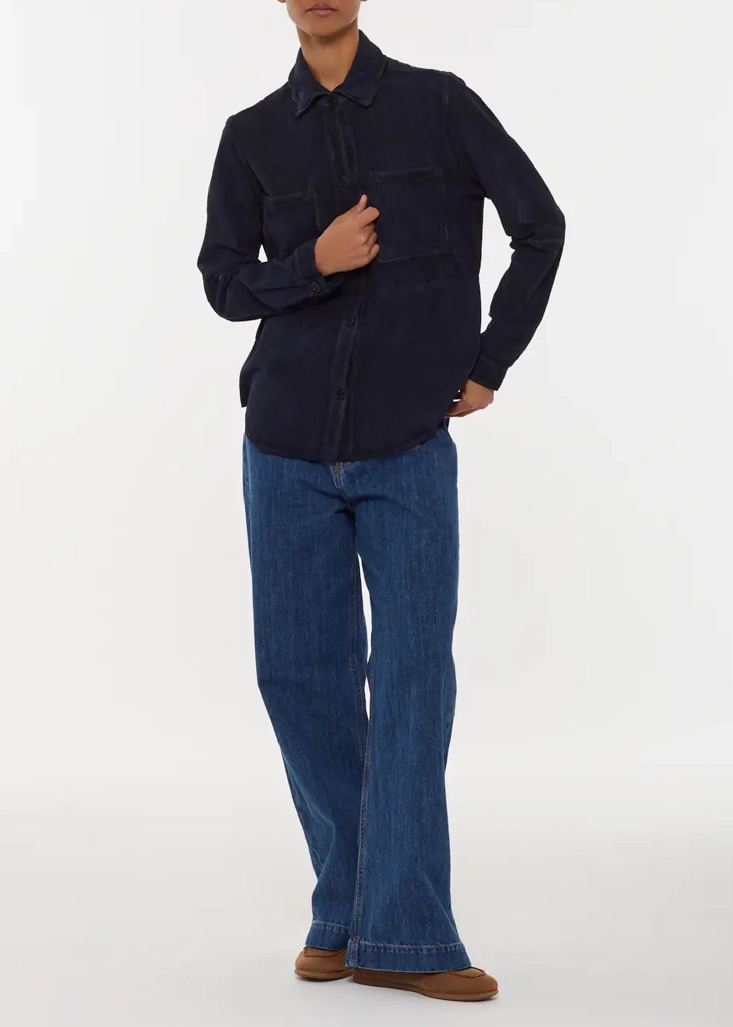 P.A.R.O.S.H.-Marfa-Suede-Shirt